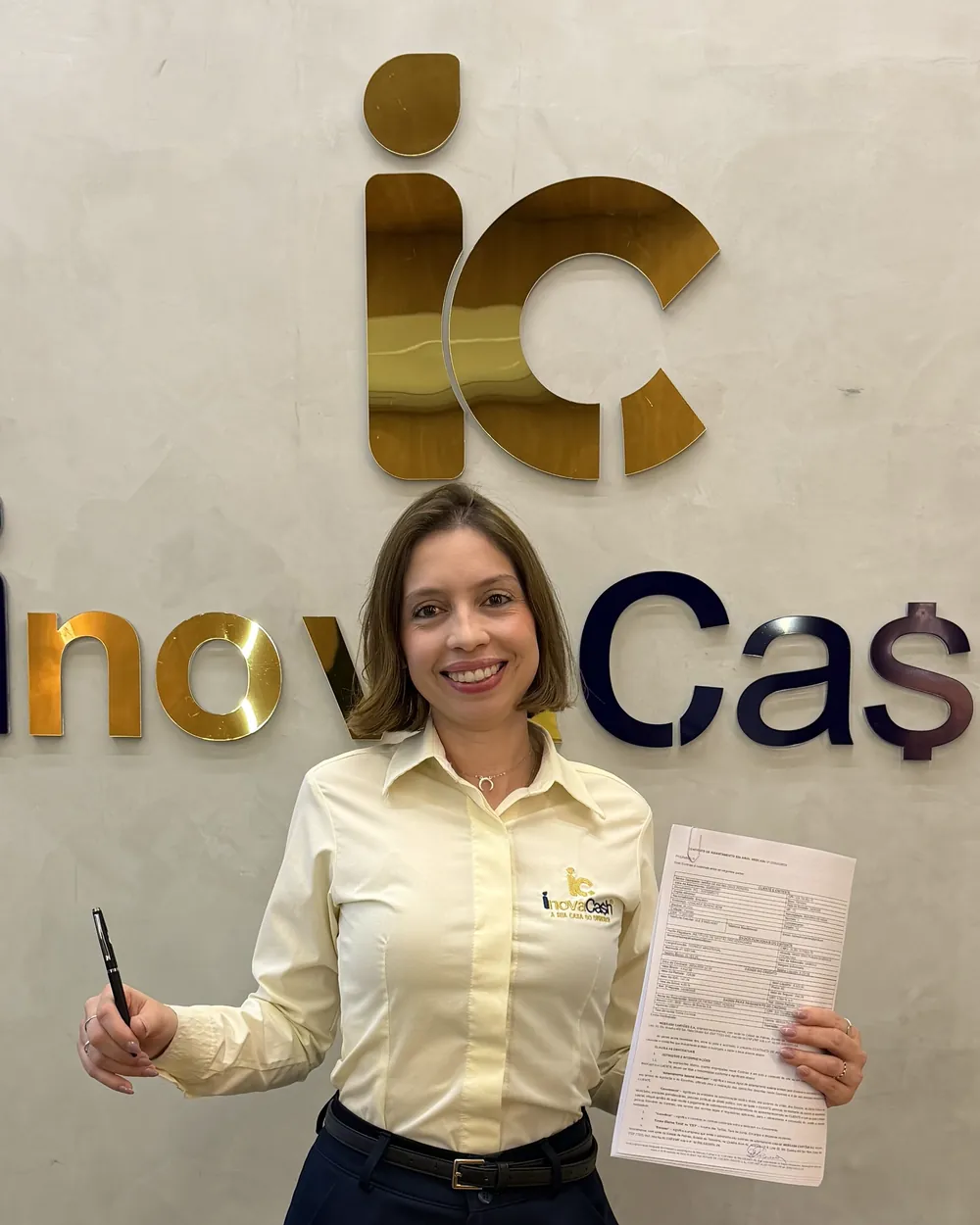 Empréstimo consignado — atendimento na Inova Cash, em Palmas